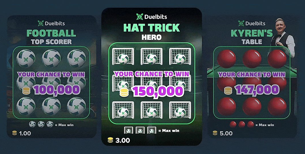 Duelbits Rolls Out Lightning Roulette and Scratch Cards