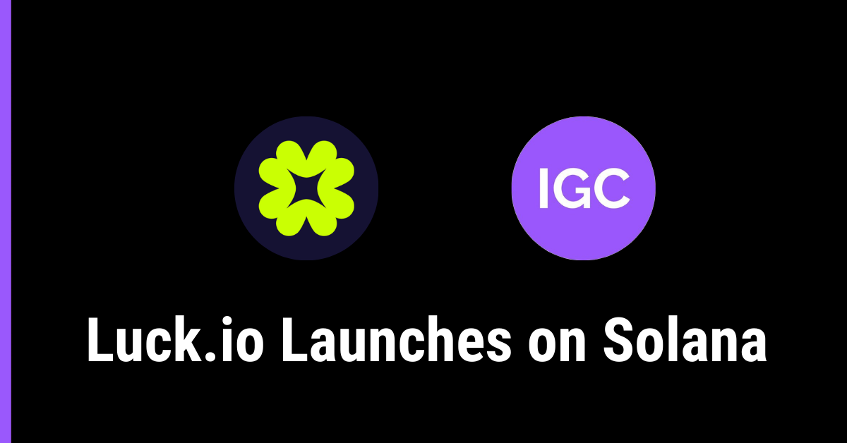 Luck.io Goes Live on Solana – Can a Fully-On-Chain Casino Win Real Market Share?