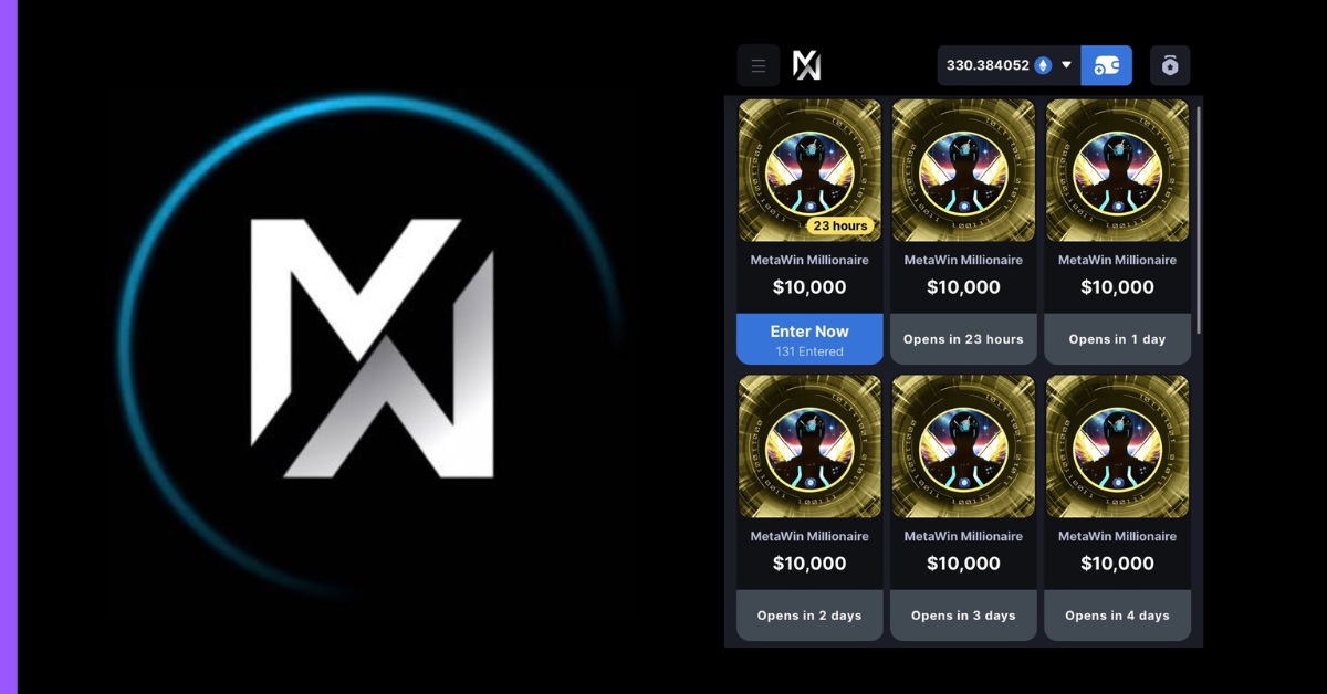 MetaWin Raises Millionaire Series Prize Pool to $70K with Daily $10K Giveaways